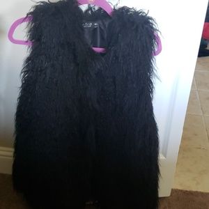 Furry vest